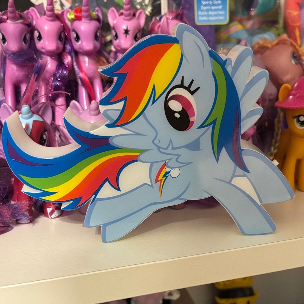 (5/50$) Hangable Rainbow Dash lamp My Little Pony